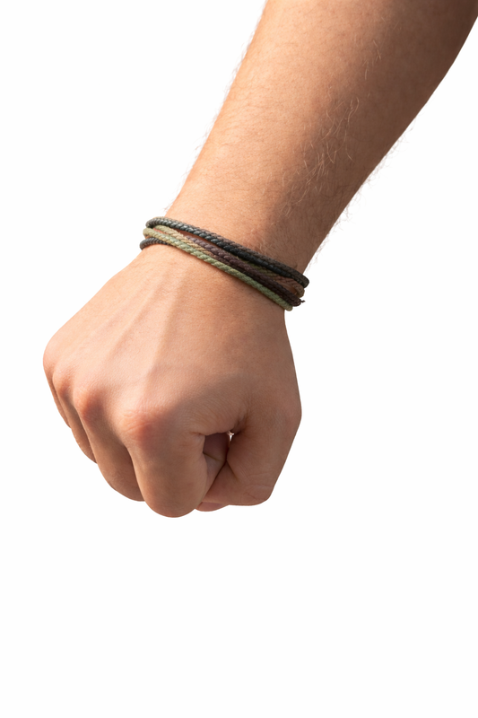 Drape Earth Knot Bracelet