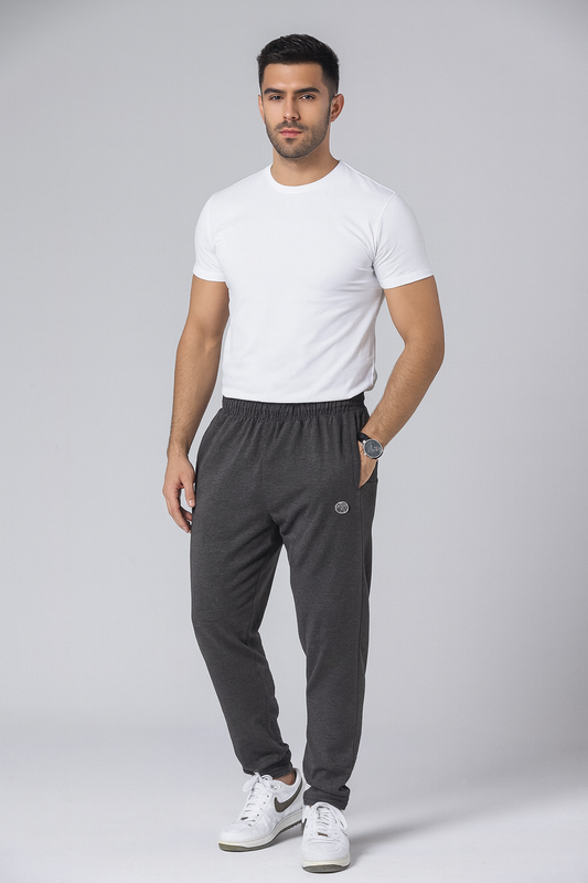 Charcoal Baggy Trouser