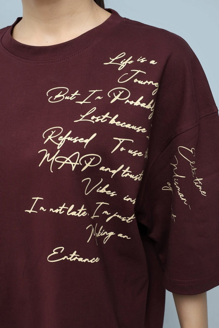 Maroon Encoded Thoughts