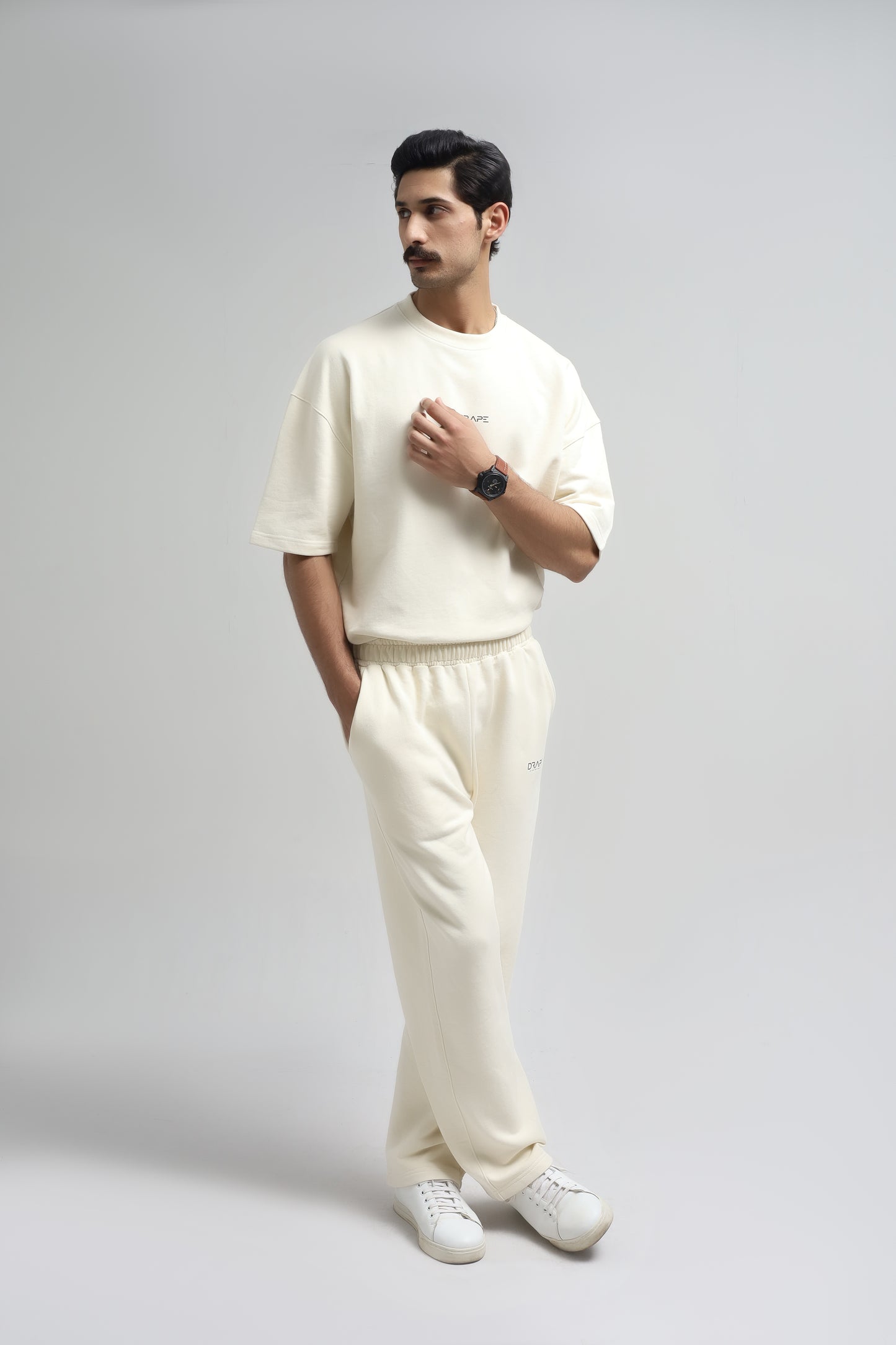 Ivory Loose Fit Trouser