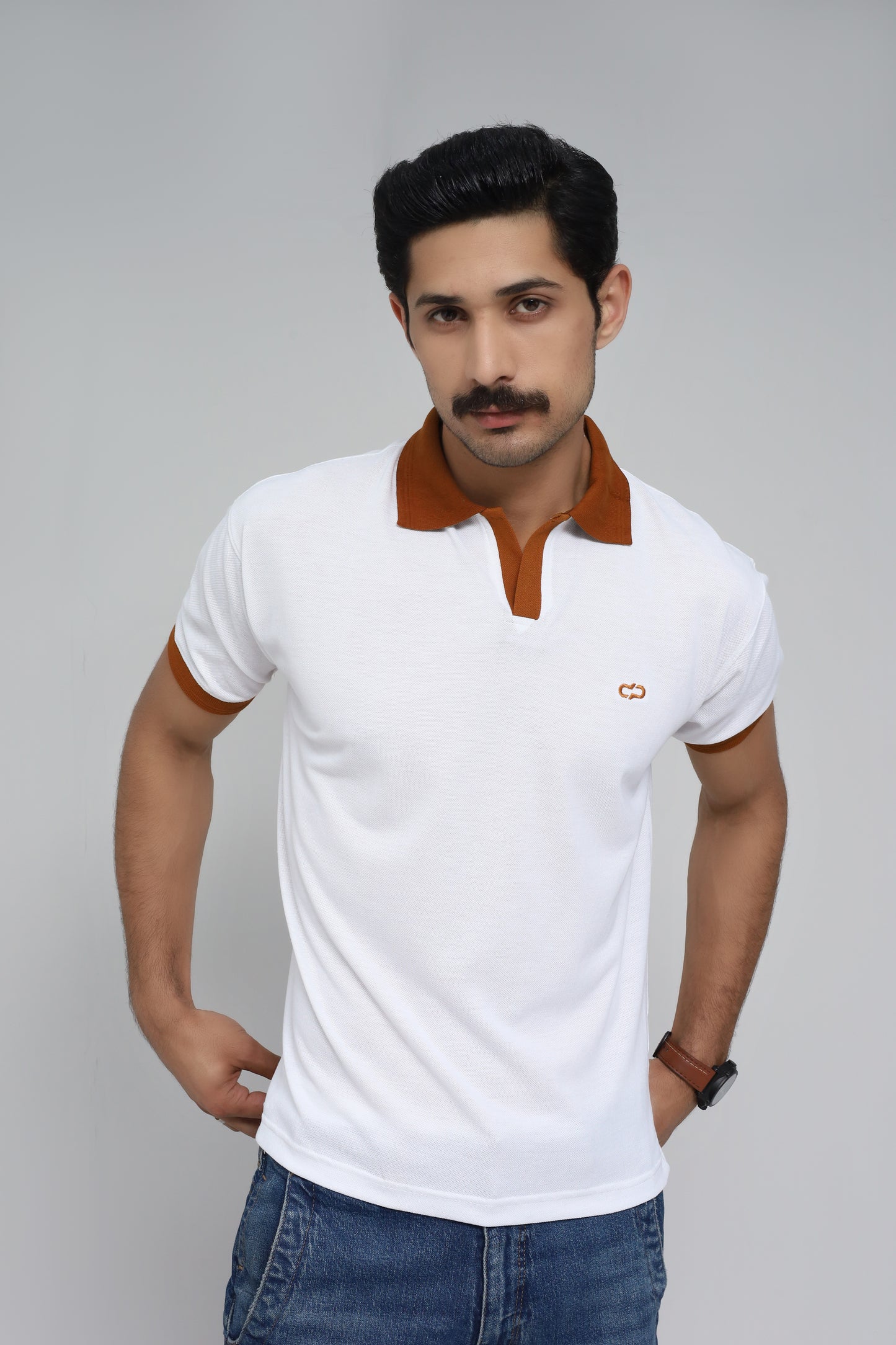Classic White Polo Shirt