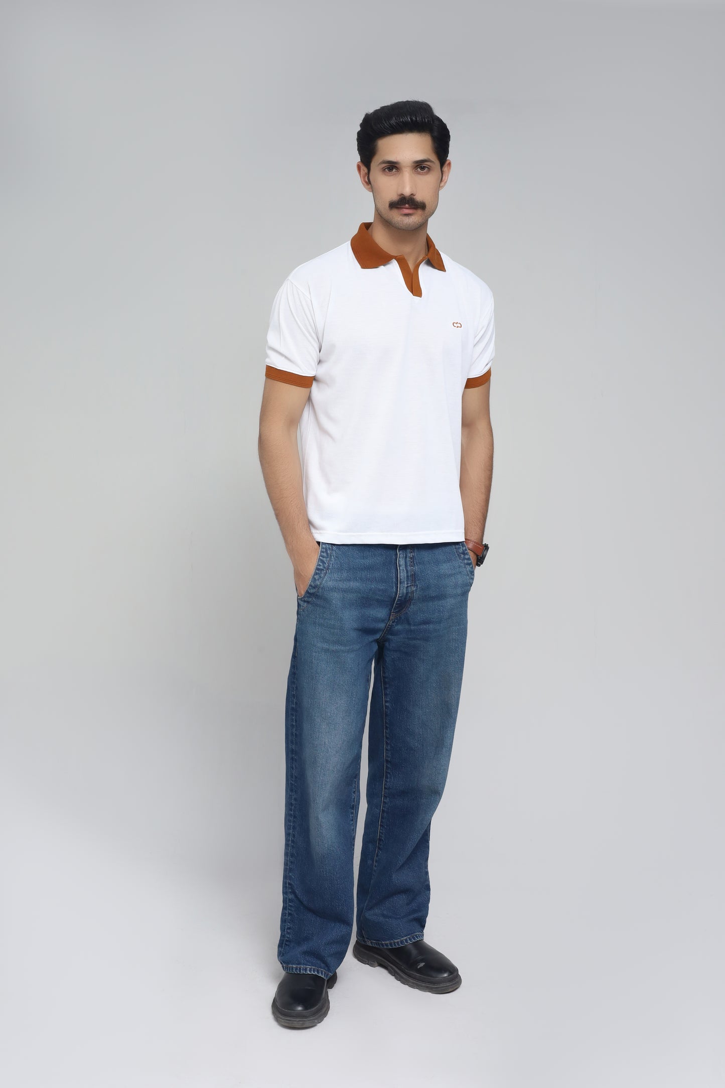Classic White Polo Shirt